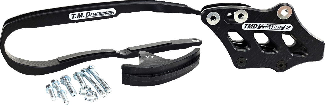 T.M. DESIGNWORKS Chain Guide/Slider - Black - KX 250/450 KCP-K12-BK