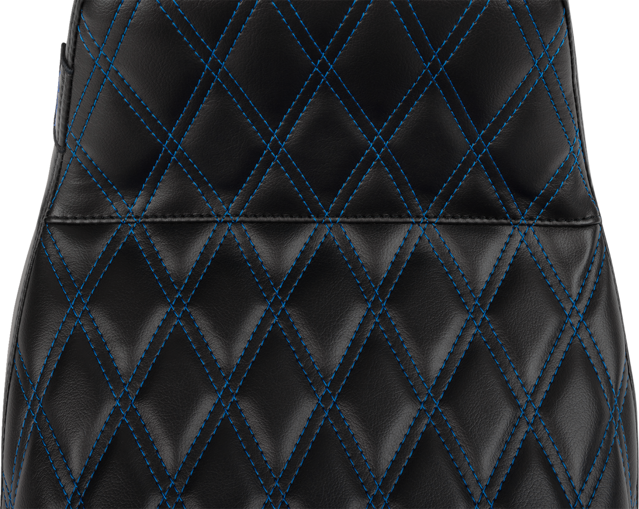 LE PERA Tailwhip Seat - Blue Double Diamond Stitch - FLH/FLT -'23-'25 LV-587DD-BE01