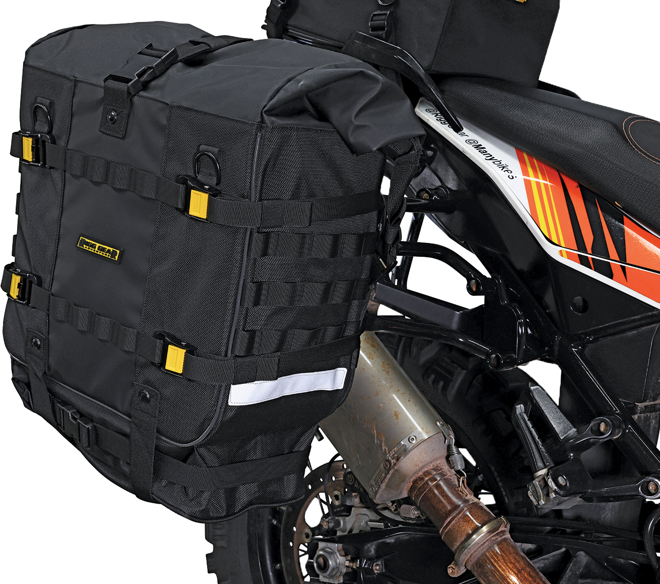 Trails End Adv Saddlebags 25l Per Bag Black