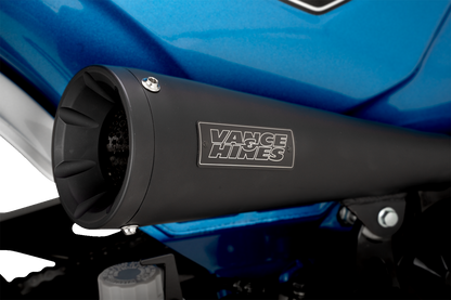 VANCE & HINES Upsweep Slip-On Muffler - Black - 125 Dax 48431