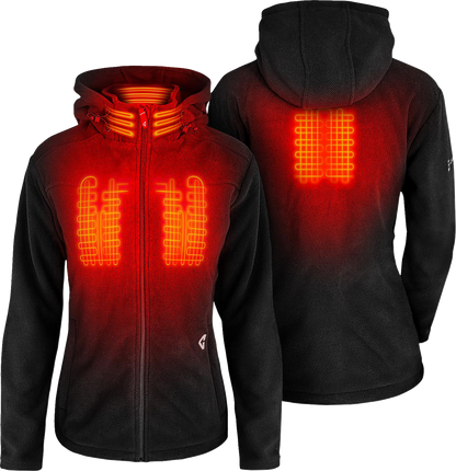 GERBING HEATED CLOTHING Women's 7V Thermite Fleece Heated Jacket 2.0 - Black - 2XL GER-TFJKT-7V-W-B-XXL