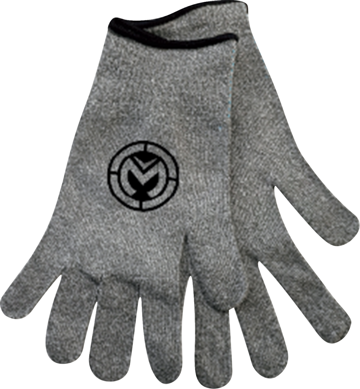 MOOSE OFFROAD Moose Full Finger Glove Liners - Heather Gray - Small 3330-8355