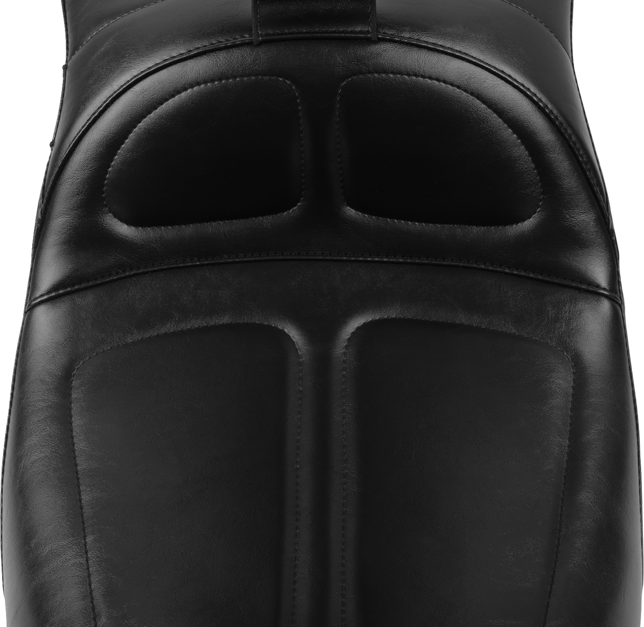 LE PERA Maverick Daddy Long Legs Seat - With Backrest - Black - FLH/FLT '23-'25 LV-957DLBR