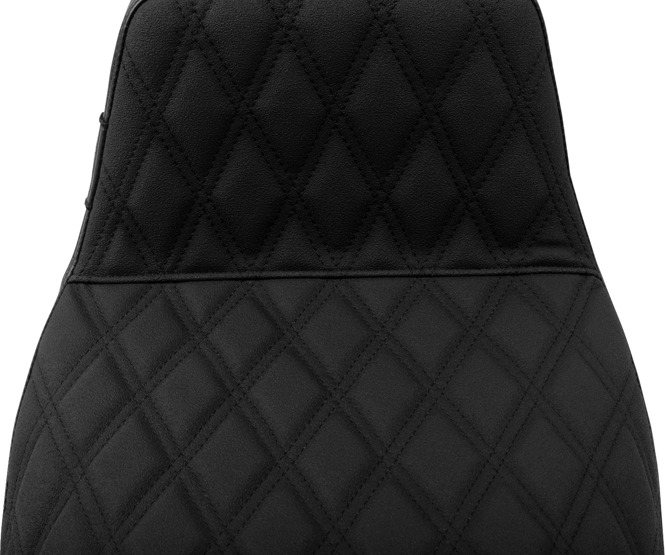 LE PERA Kickflip Seat - Double Diamond Stitch w/ Gripp Tape - FLH/FLT '23-'25 LV-597DDGP