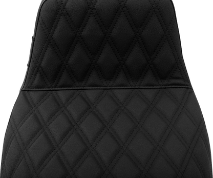 LE PERA Kickflip Seat - Double Diamond Stitch w/ Gripp Tape - FLH/FLT '23-'25 LV-597DDGP