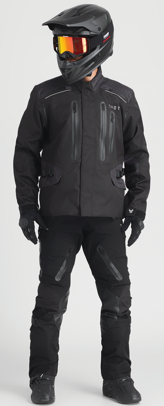 THOR Range Pants - Black/Heather - US 34 2901-12119
