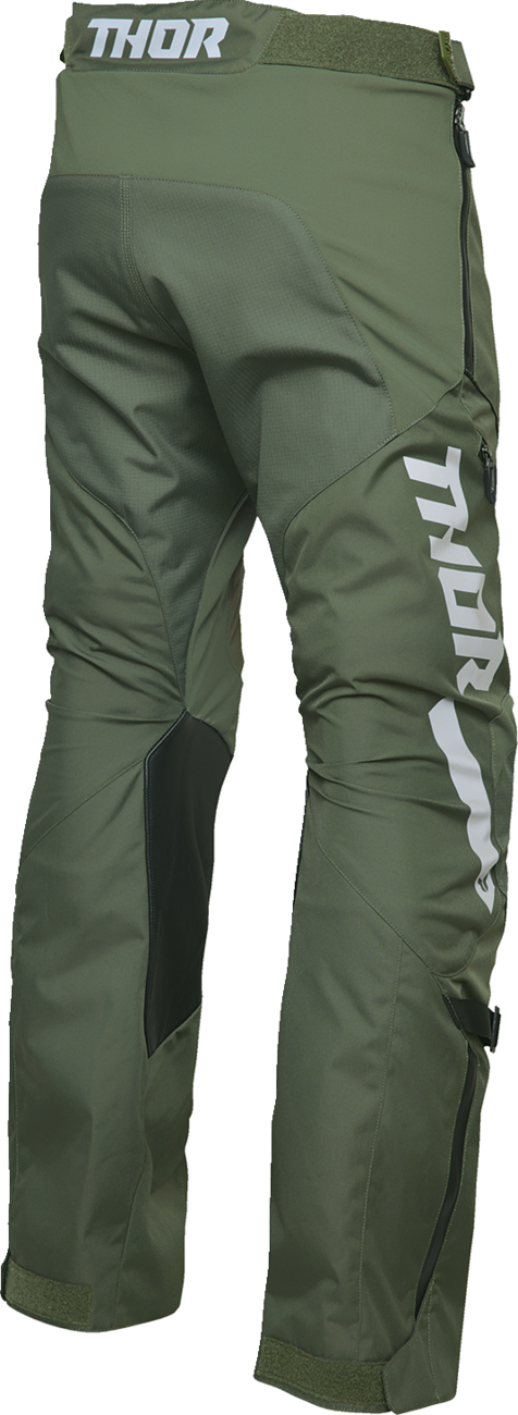 THOR Terrain Over-the-Boot Pants - Army/Charcoal - US 46 2901-12158