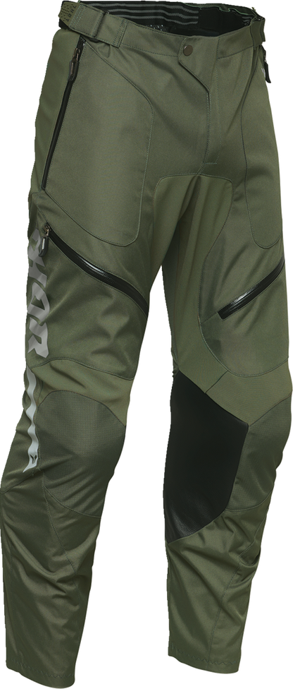 THOR Terrain In-the-Boot Pants - Army/Charcoal - US 46 2901-12191
