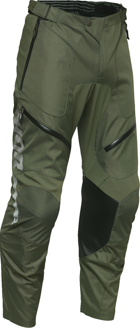 THOR Terrain In-the-Boot Pants - Army/Charcoal - US 40 2901-12188