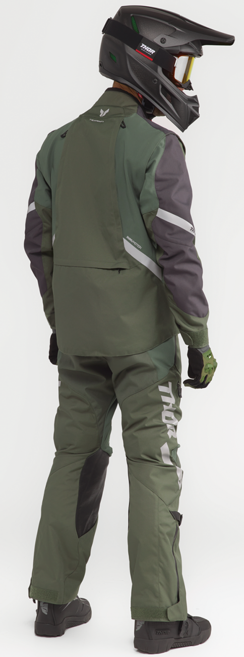 THOR Terrain Over-the-Boot Pants - Army/Charcoal - US 44 2901-12157