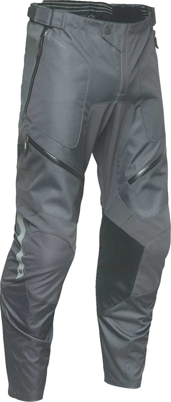 THOR Terrain In-the-Boot Pants - Charcoal - US 30 2901-12205