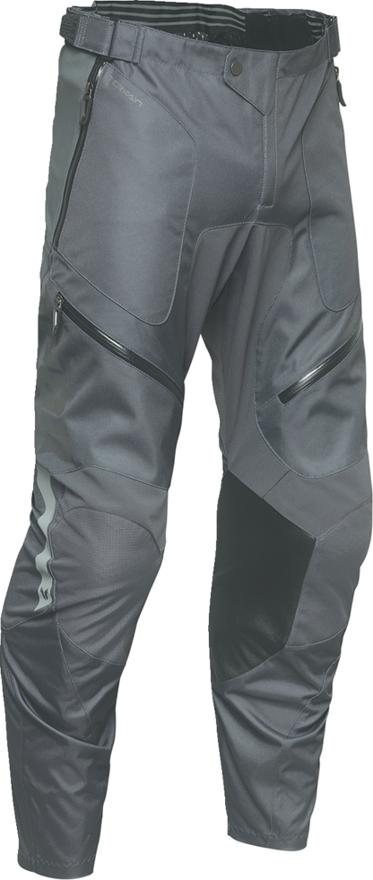 THOR Terrain In-the-Boot Pants - Charcoal - US 42 2901-12211