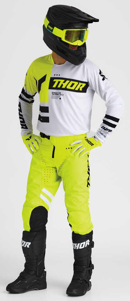 THOR Launchmode Dozer Jersey - Acid/Black - Medium 2910-8279