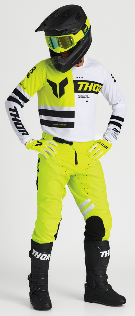 THOR Launchmode Dozer Jersey - Acid/Black - 3XL 2910-8283