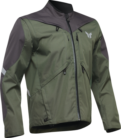 THOR Terrain Jacket - Army/Charcoal - Small 2920-0866