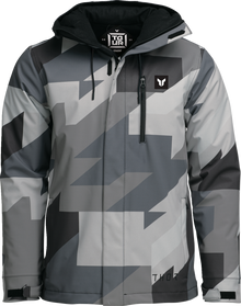 THOR Brave Tour Jacket - Gray/Black Camo - XL 2920-0864
