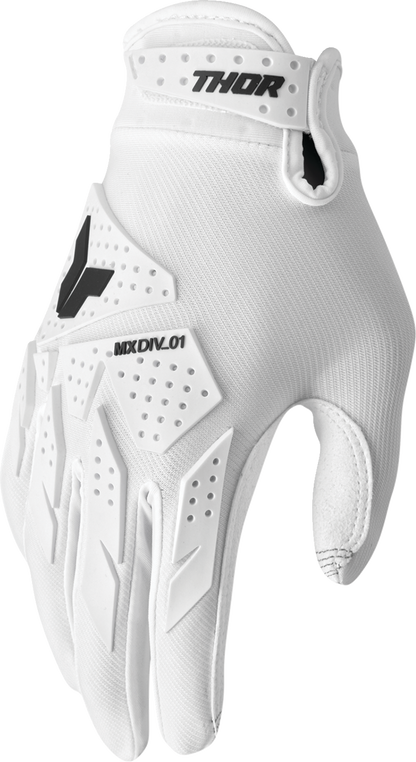 THOR Launchmode XP Gloves - White - Small 3330-8155