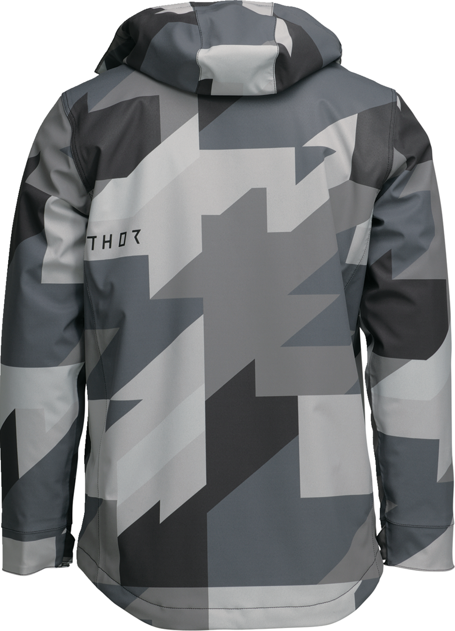 THOR Brave Tour Jacket - Gray/Black Camo - 2XL 2920-0865