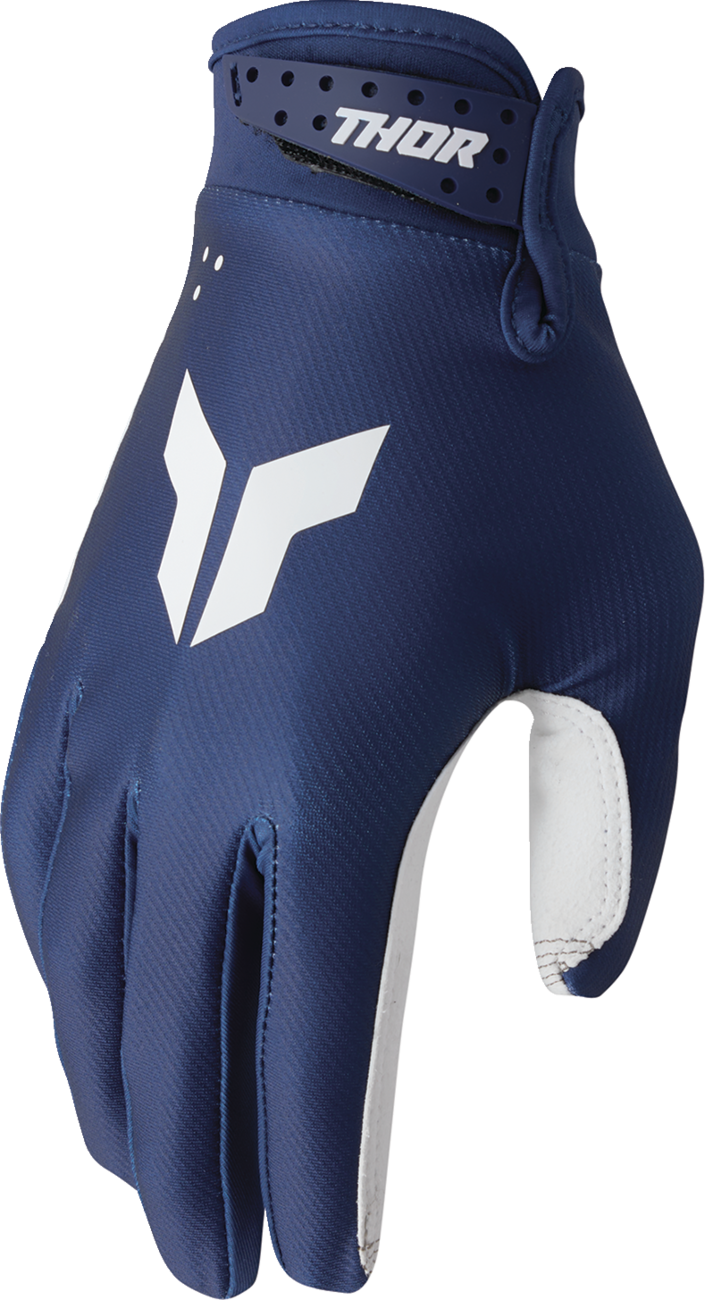 THOR Launchmode Gloves - Navy - Small 3330-8201