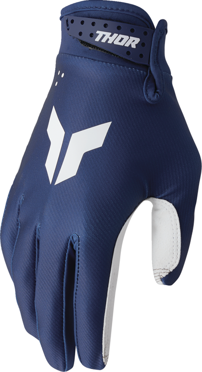 THOR Launchmode Gloves - Navy - Medium 3330-8202