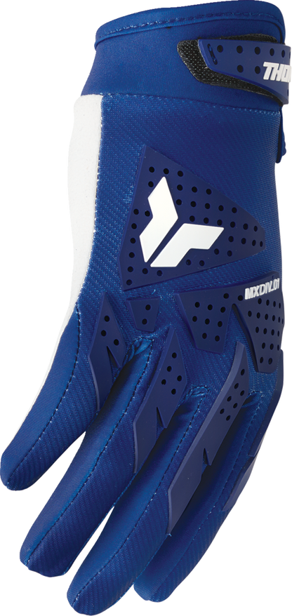 THOR Launchmode XP Gloves - Navy - Medium 3330-8177