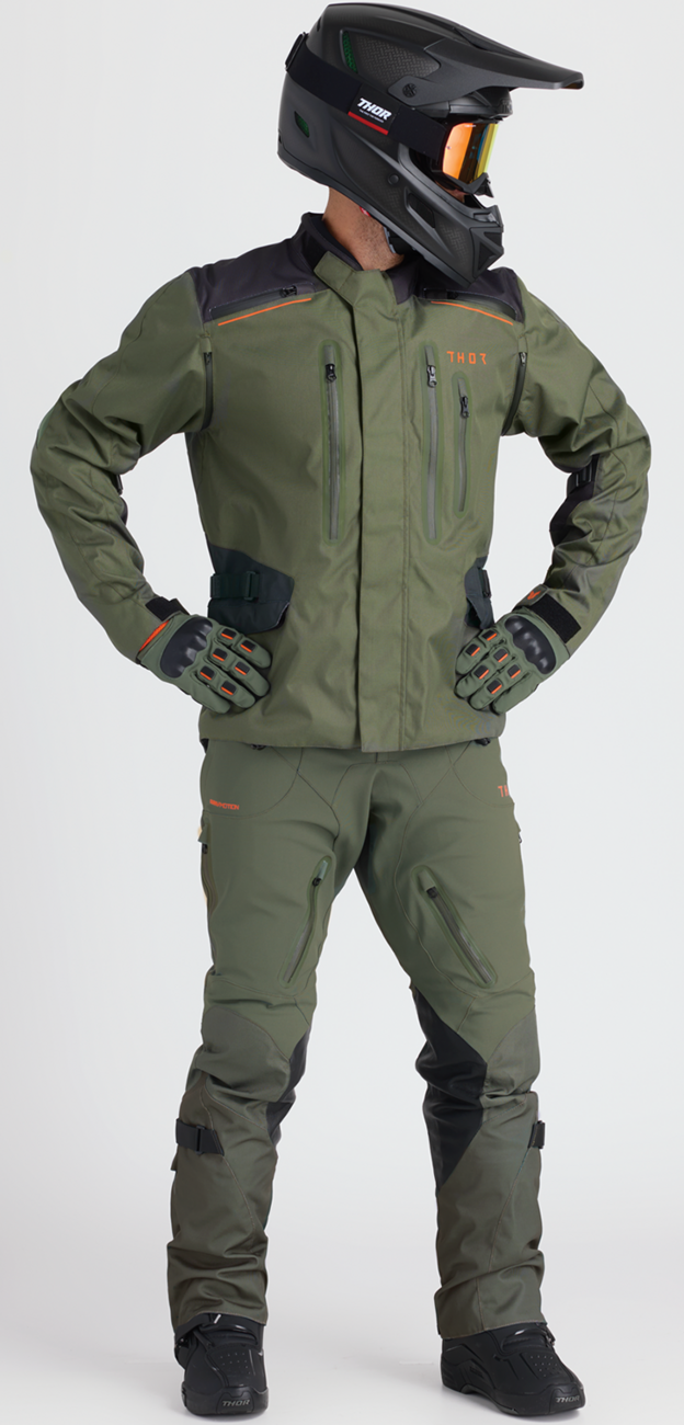 THOR Range Pants - Army/Orange - US 44 2901-12113