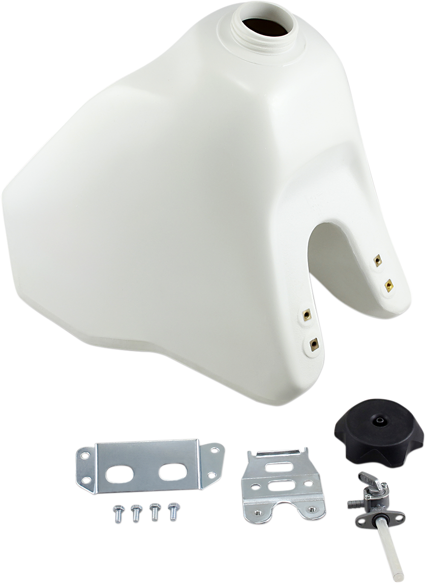 IMS PRODUCTS INC. Large-Capacity Gas Tank - White - Suzuki - 3.5 Gallon 115514-W1