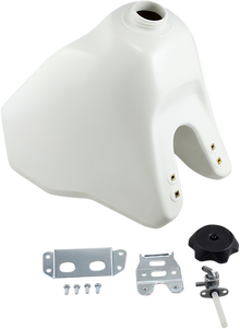 IMS PRODUCTS INC. Large-Capacity Gas Tank - White - Suzuki - 3.5 Gallon 115514-W1