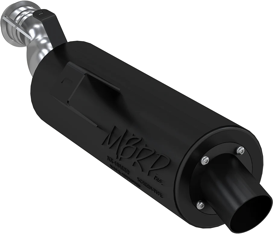 Single Slip On System W/ 4.25" Sport Muffler Blk