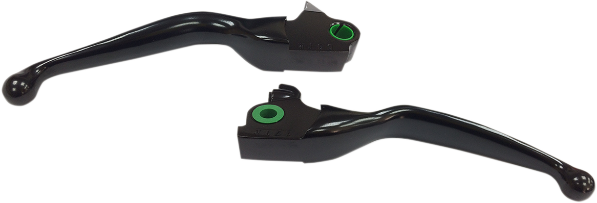 DRAG SPECIALTIES Wide Blade Replacement Brake Lever - Black H07-0596MB-B