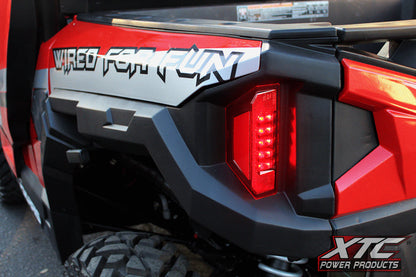 Auto Turn Signal Kit W/ Billet Lever And Front Drl Lights Pol