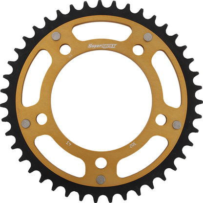 Rear Stealth Sprocket Alu/Stl 43t 530 Gld Hon