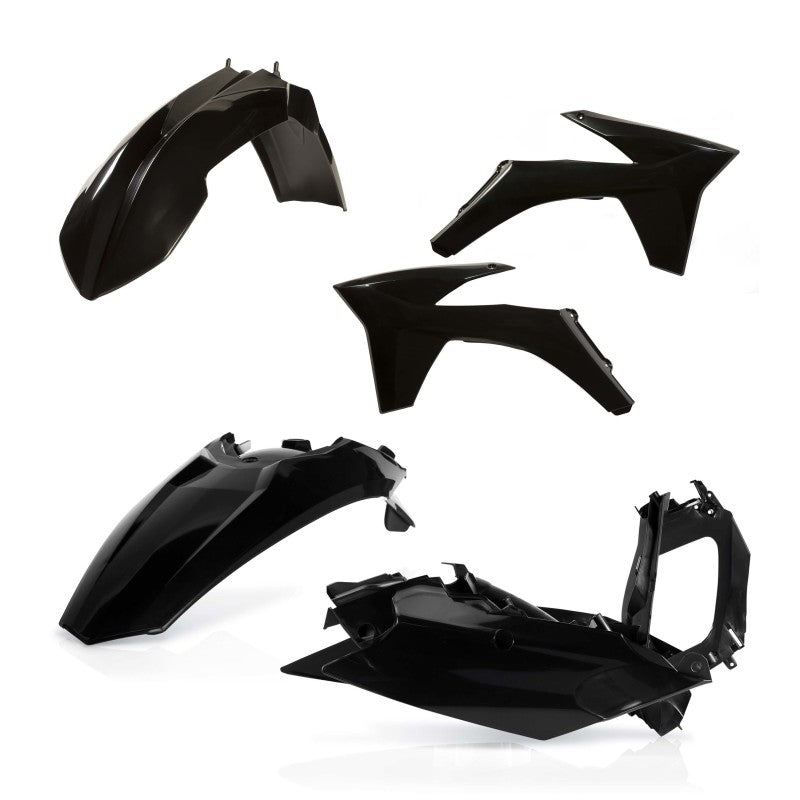 Acerbis 12-13 KTM XC/EXC-F/XCF-W/XC-W Plastic Kit - Black
