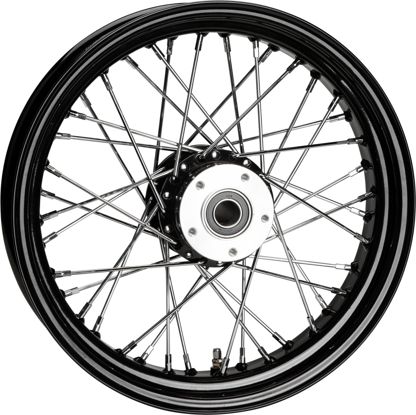 Fr 40 Spk Dd Black 16x3.5 Flt Hub 1" Axl 00 Ltr