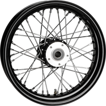 Fr 40 Spk Dd Black 16x3.5 Flt Hub 1" Axl 00 Ltr