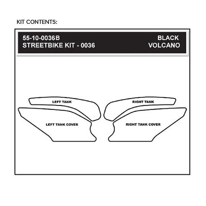 Stompgrip Streetbike Kit - Volcano - 0036