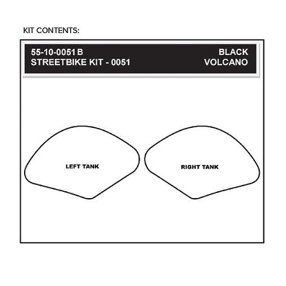 Stompgrip Streetbike Kit - Volcano - 0051