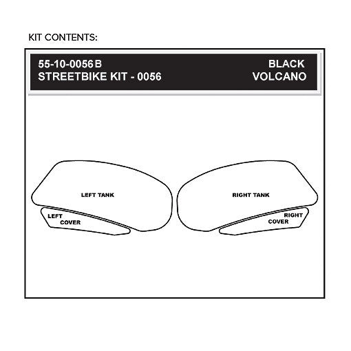 Stompgrip Streetbike Kit - Volcano - 0056