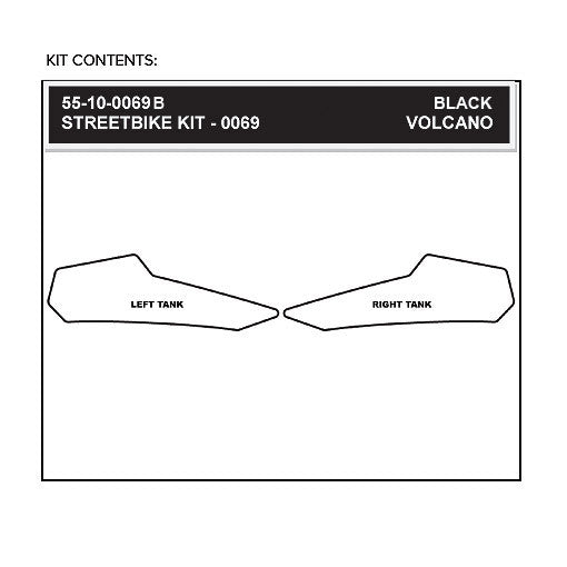 Stompgrip Streetbike Kit - Volcano - 0069