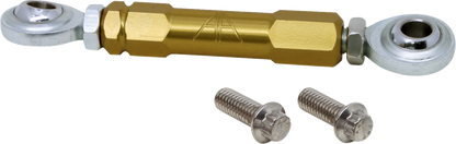 ALLOY ART Adjustable Stabilizer Link - Front - Gold Anodized - Touring CFL-3