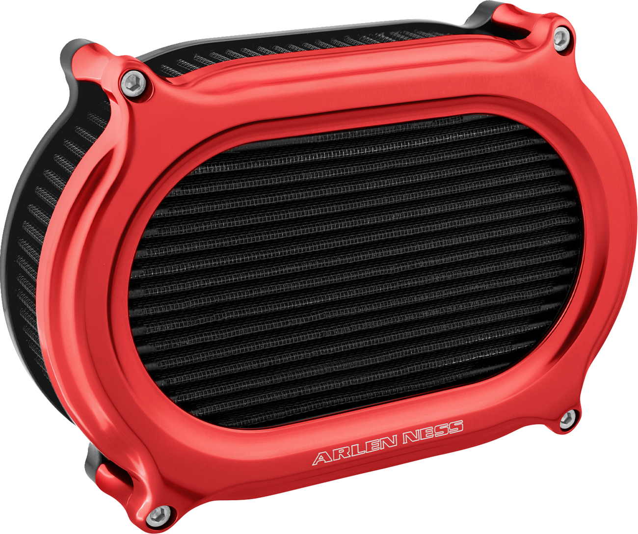 ARLEN NESS Stage 2 Oval Air Cleaner Kit - Red 600-178