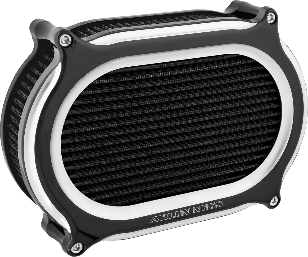 ARLEN NESS Stage 2 Oval Air Cleaner Kit - Black 600-208