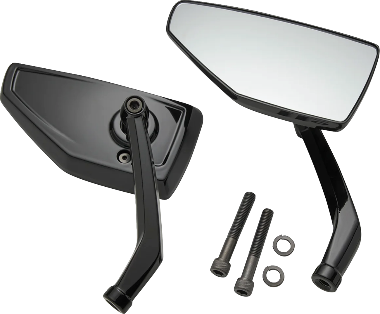 CIRO Mirrors - Chicane - Side View - Black - Left/Right - Pair 55020
