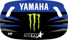 D'COR VISUALS Pit Board - Black/Blue - Monster Energy Logo 60-60-155