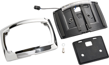 CIRO License Plate Frame - LED - Curved - Chrome 40500