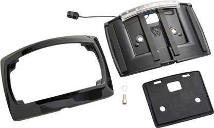 CIRO License Plate Frame - LED - Curved - Black 40520