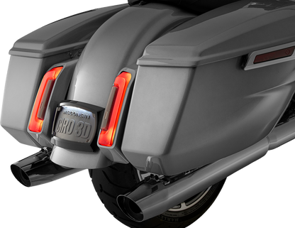 CIRO License Plate Frame - LED - Curved - Black 40520