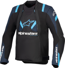 ALPINESTARS T-Stunt Air Jacket - Black/Dark Blue/Blithe Blue - 2XL 3301825-1386-2X