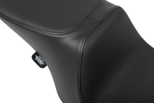 DRAG SPECIALTIES SEATS Predator 2-Up Seat - Solar Leather - Smooth - w/o Backrest - FL '97-'07 4695E