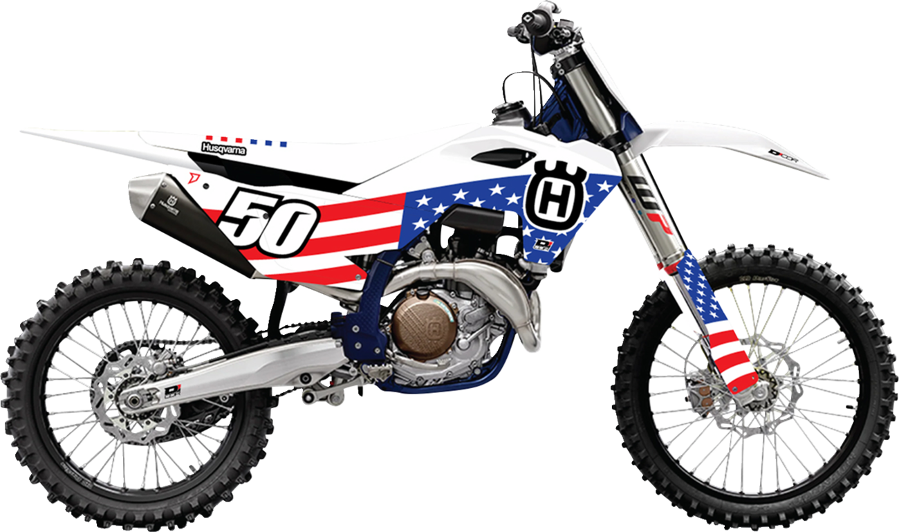 D'COR VISUALS Graphic Kit - '25 Husqvarna - USA - TC/FC 125-450 '22-'24 20-70-200